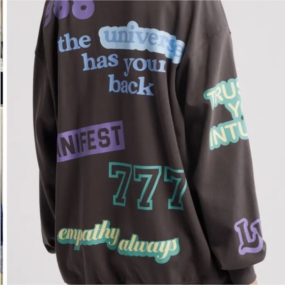 Mayfair Group Affirmations French terry sweatshirt - Picture 2 of 10